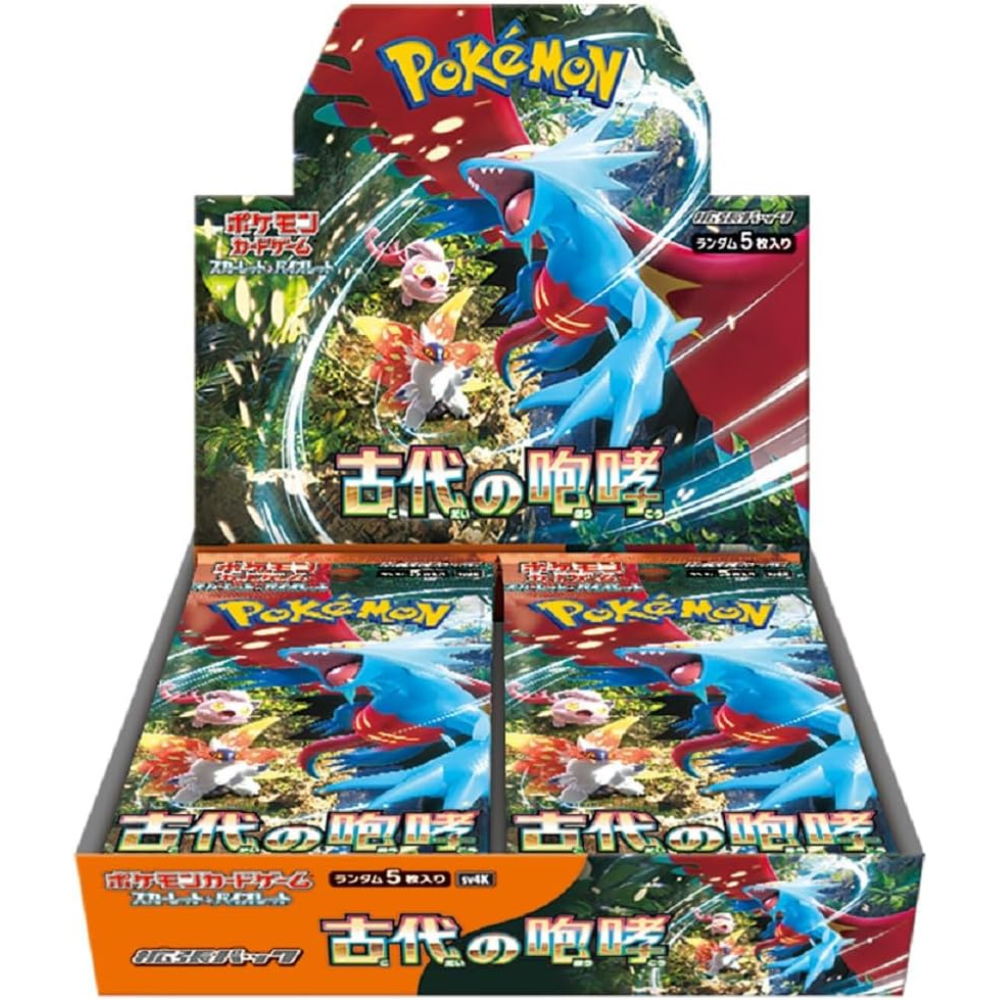 Pokemon Ancient Roar Booster Box SV4K