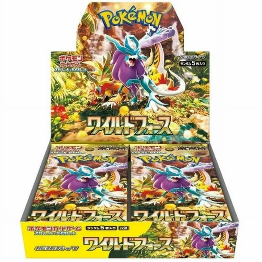 Pokemon Wild Force Booster Box SV5K
